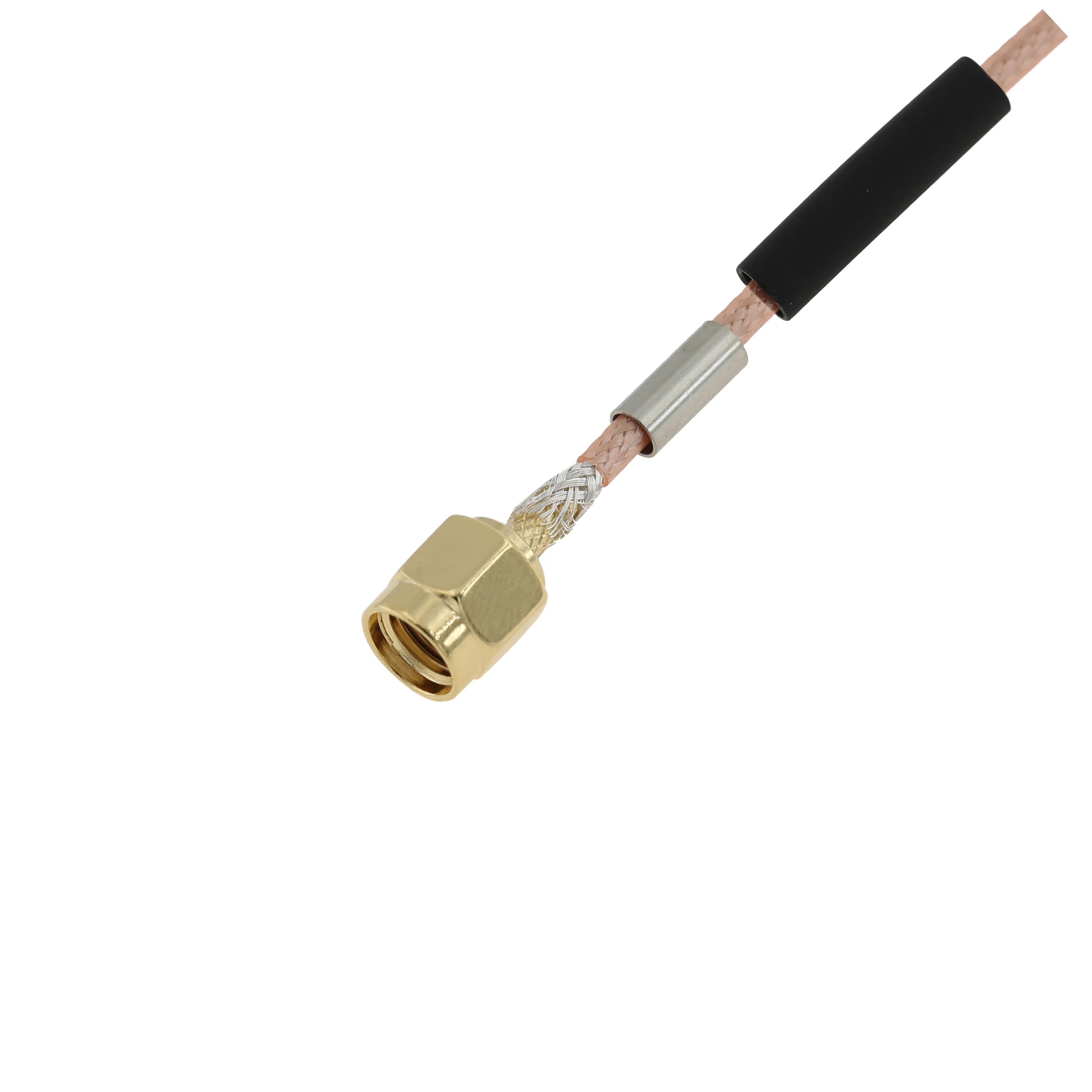 SMA male crimp RG316 assembly instruction2