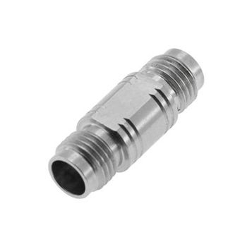 1.85 mm Jack To Jack Adapter 50 OHM Straight Stainless Steel 