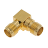 SMA Jack To Jack Right Angle Adapter 