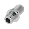 N Jack To Jack Straight Bulkhead Stainless Steel Adapter 