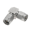 SMA Plug To Plug Right Angle Stainless Steel Adapter 