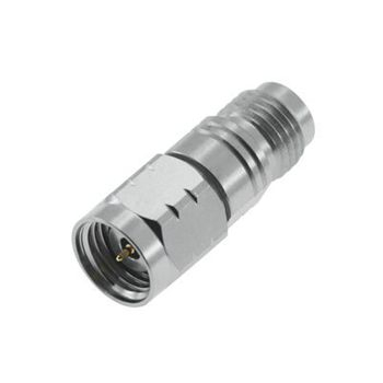 1.85 mm Plug To Jack Adapter 50 OHM Straight Stainless Steel 