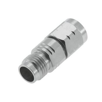 1.85 mm Plug To Jack Adapter 50 OHM Straight Stainless Steel 