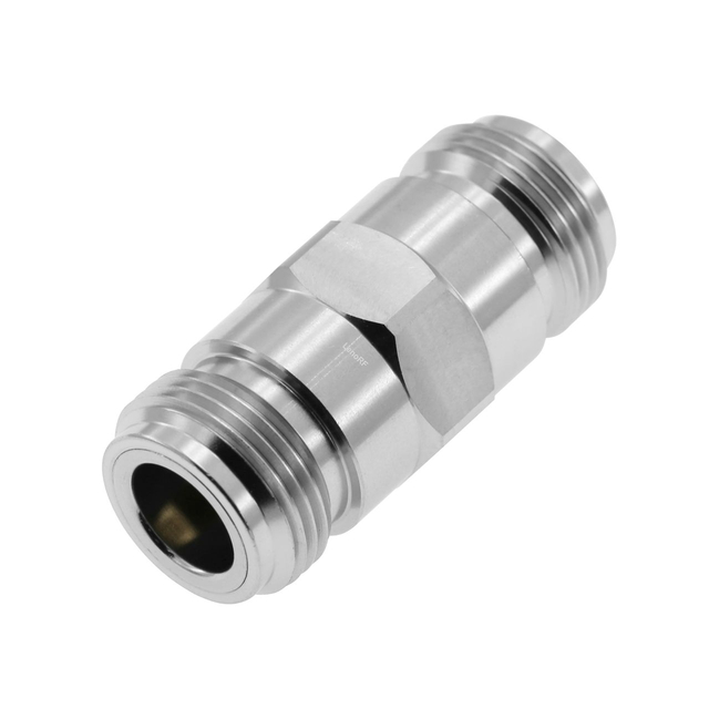 N Jack To Jack Straight Stainless Steel Adapter 