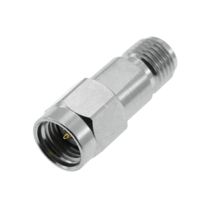 2.92 mm Plug To Jack Adapter 50 OHM Straight Stainless Steel 