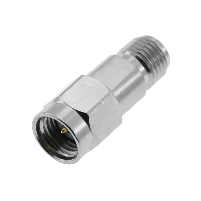 2.92 mm Plug To Jack Adapter 50 OHM Straight Stainless Steel 