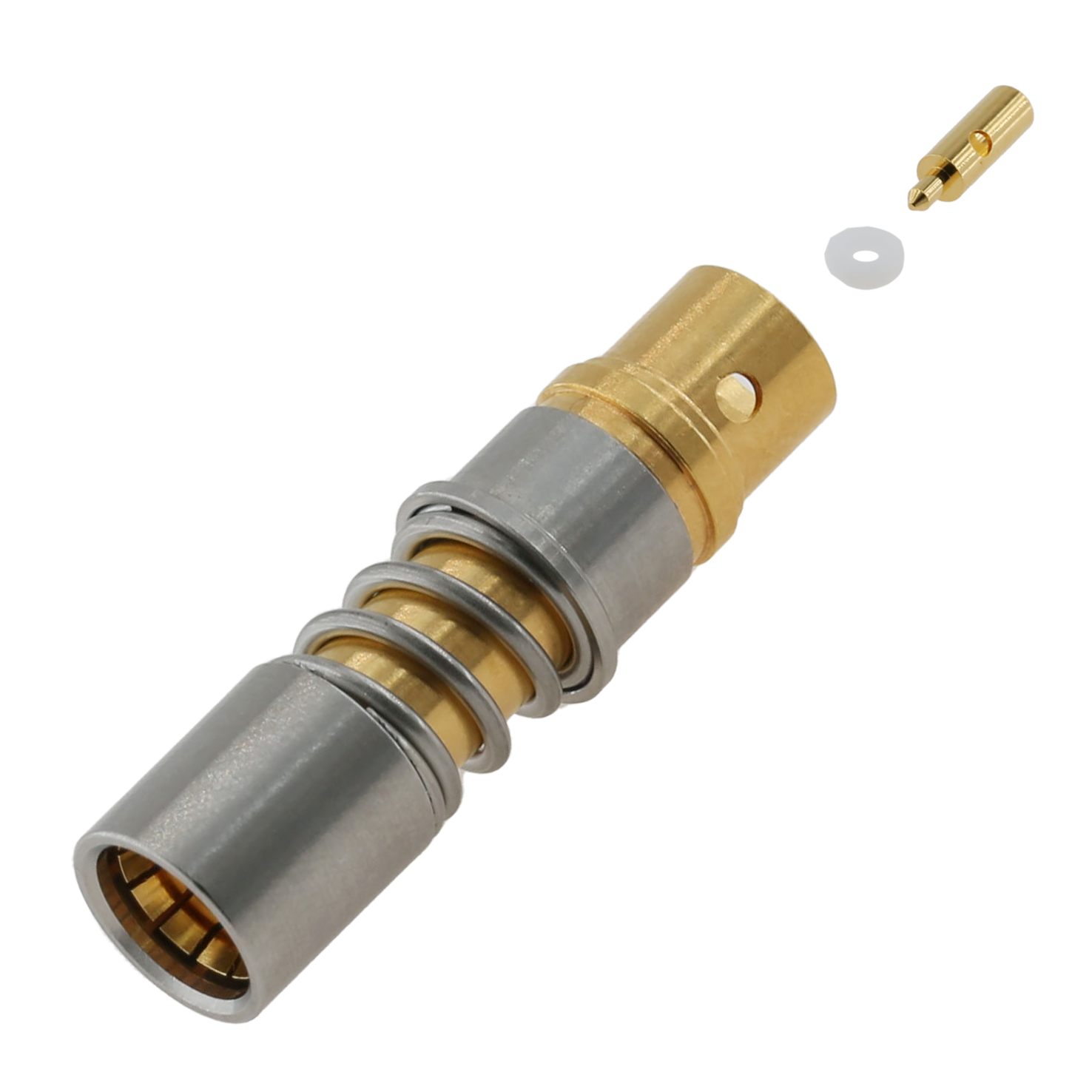 BMA Jack Connector Straight Solder For Micro-coax UFA210A Cable