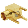 MCX Jack Connector Right Angle Solder For PCB Through Hole