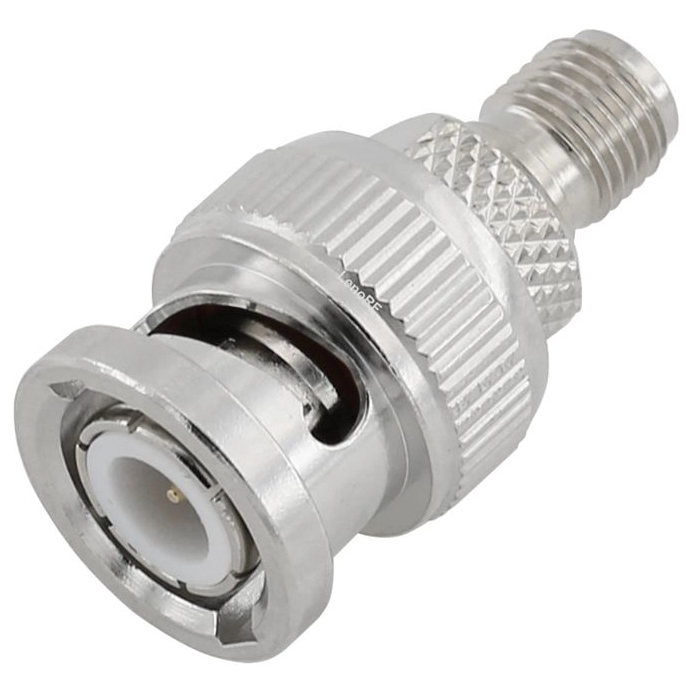 SMA Jack to BNC Plug Straight Adapter 50 Ohm 