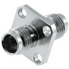 2.4 mm Jack To Jack Flange Mount Adapter 50 OHM Straight Stainless Steel 