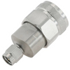 3.5 mm Plug to N Plug Adapter 50 OHM Straight Stainless Steel 
