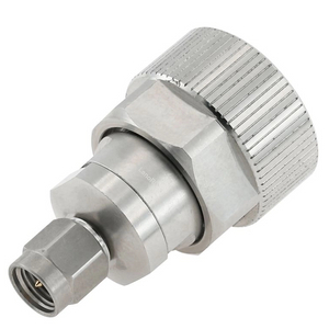 APC7 to SMA Plug Adapter 50 OHM Straight Stainless Steel 
