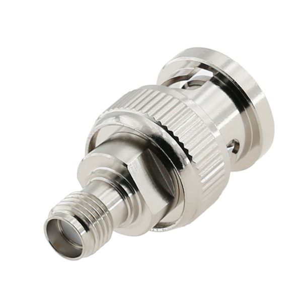  SMA Jack to BNC Plug Straight Adapter 50 Ohm