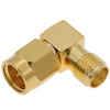SMA Plug To Jack Right Angle Adapter 