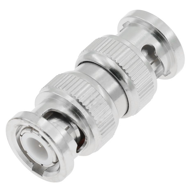 BNC Plug To Plug Straight Adapter 