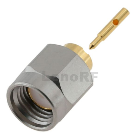 Premium Low VSWR SMA Female Soldering Stainless Steel Nut Passivated for RG402,.141 Cable 