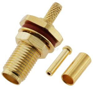 SMA Connector Jack Crimping Straight For RG178 Coaxial Cable