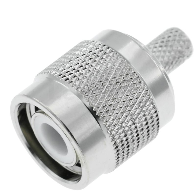 TNC Connector Male Crimp Straight For RG142 Cable