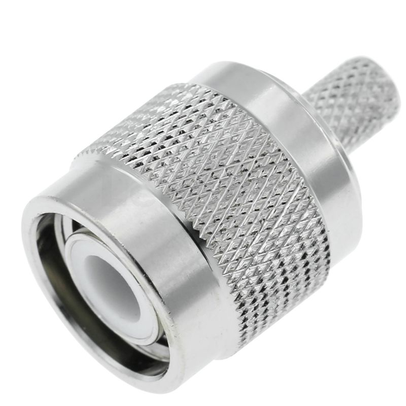 TNC Connector Male Crimp Straight For RG142 Cable
