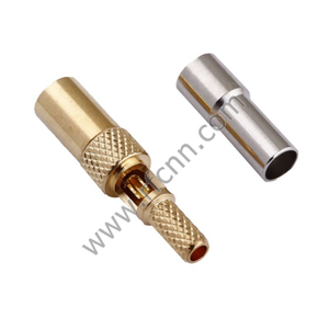 SSMB Female Crimp Straight window solder for RG316 RF Connector