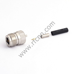 Type N Female Crimp Bulkhead For RG174 Cables
