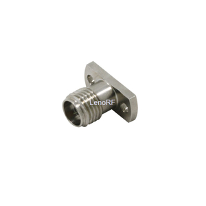 2.4mm Jack Flange Mount Receptacle For Microstrip