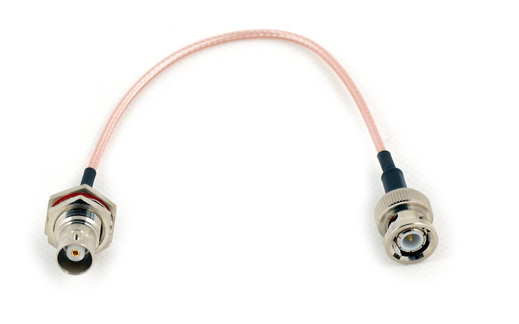 BNC Plug To Jack Crimping For RG58 Cable Assembly 