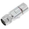 N Connectors Plug Straight Clamping For 1/2" Flexible Cable