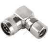 Efficiency N-type Connectors Male Right Angle Clamp For LMR400 Cables Telecommunication market