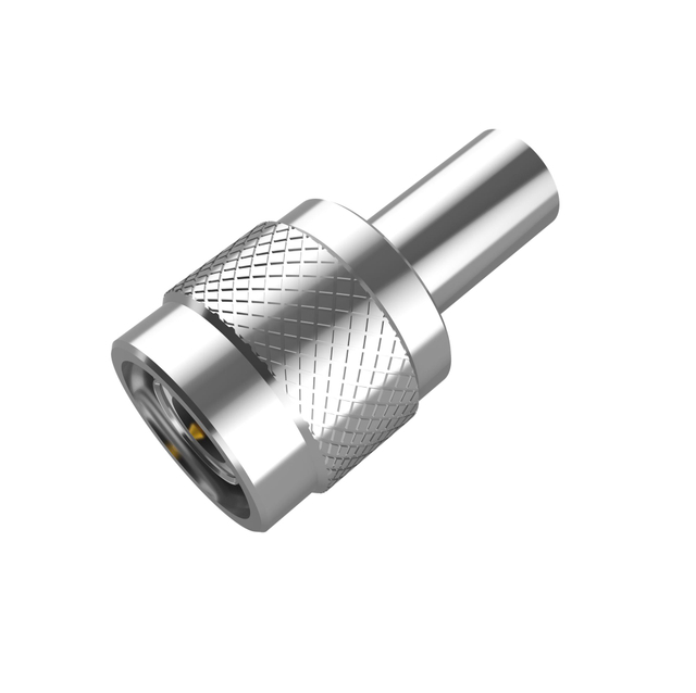 TNC Connector Male Solder Straight For RG402 Cable