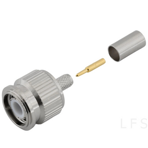 TNC Connector Male Straight Crimping For RG223 Cable