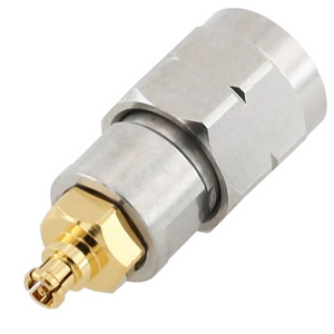 2.4 mm Plug to SMPM Jack Adapter 50 OHM Straight 