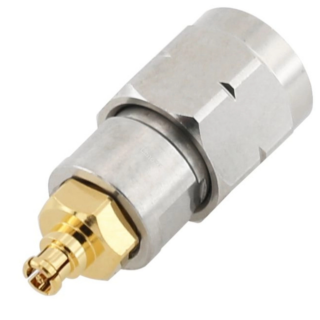 2.4 mm Plug to SMPM Jack Adapter 50 OHM Straight 