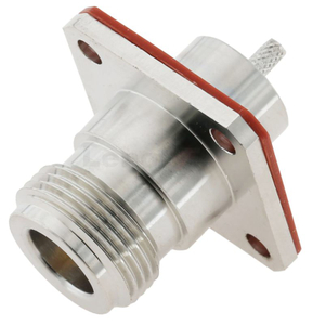 N Connector Jack Flange Mount For RG316 Coaxial Cable