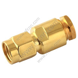 SMA Connector Male Clamp Straight For RG58 Cable