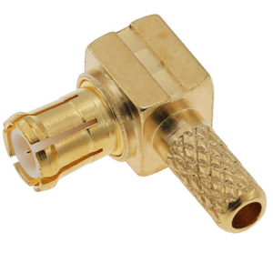 MCX Connector Plug Crimp Right Angle For RG316 Cable