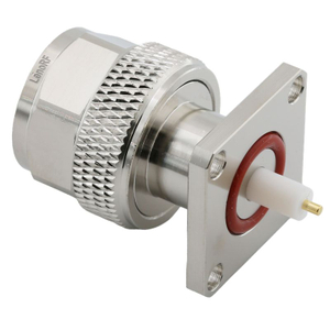 Type-N Male Connector Flange For PCB,Flange Square Size 21mm