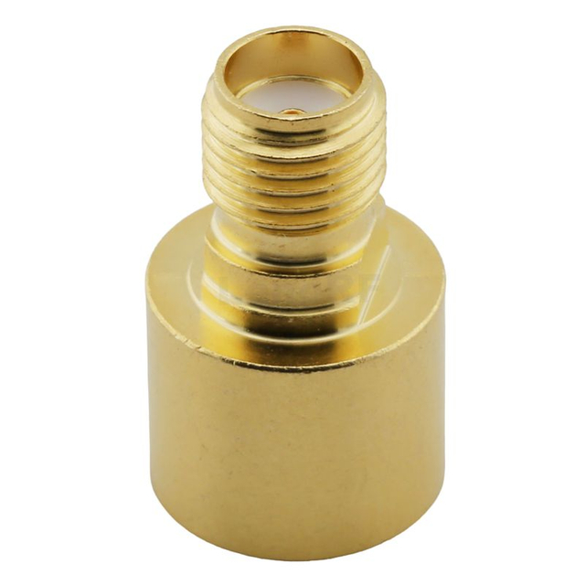 SMA Jack to QSMA Plug Straight Adapter 50 Ohm 