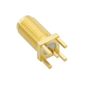 SMA Jack Connector Straight Bulkhead Through Hole For PCB 