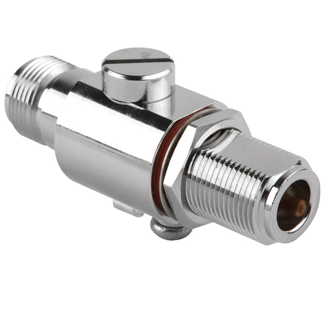 Surge Arrestor Gas tube For Microwave -N male to female bulkhead