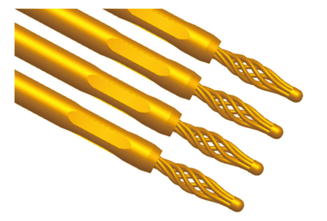 Twisted Spring Contacts