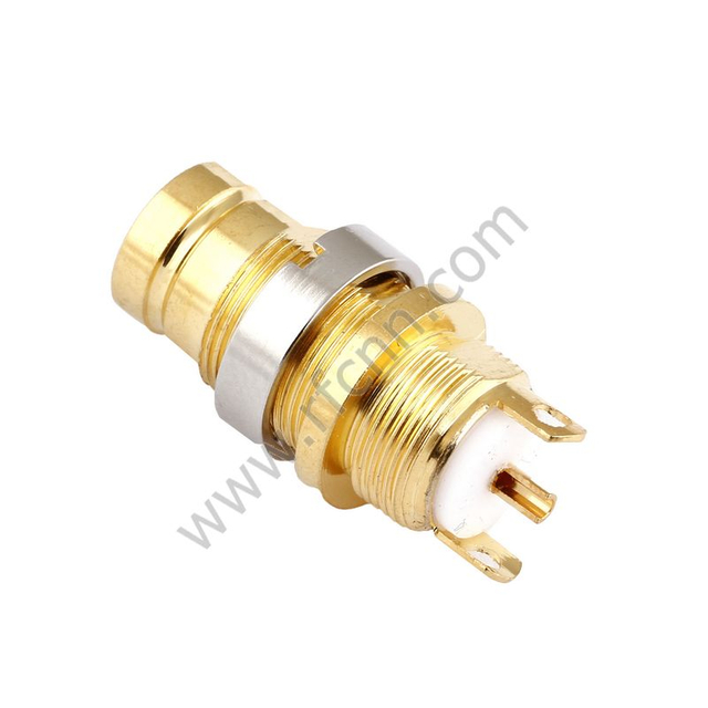 1.6/5.6 Connectors Female Panel Mount Straight For PCB