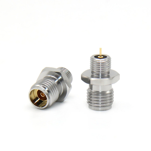 2.92mm Jack Connector Straight Panel For Glass Beads