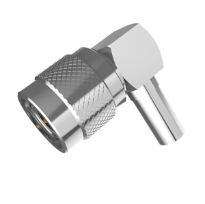 TNC Connector Male Crimp Right Angle For RG142 Cable
