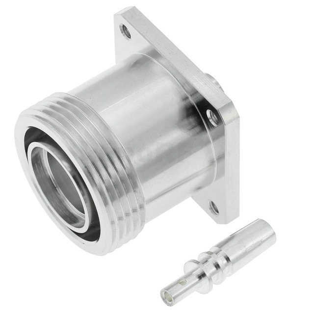 7/16 Connector Jack 4 hole Flange Solder For RG401 Cable