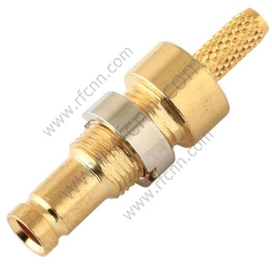 1.0/2.3 Connector Female Straight Crimp For RG174 Cable