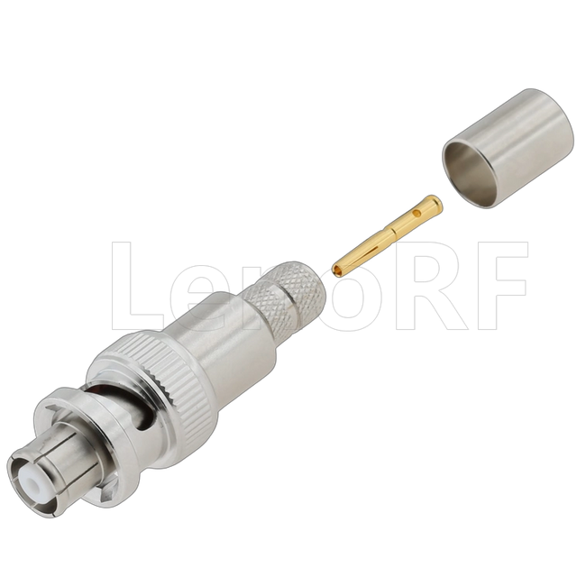 SHV Plug Crimping Straight For SYV-50-5 Cable