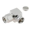 Rugged SMA Male Right Angle Brass NIckel Plating For RG401 250 .Cable 