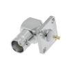 High Return Loss BNC Connector Female Solder Right Angle For PCB