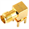 SMA RF Connector Jack Right Angle For PCB Mount